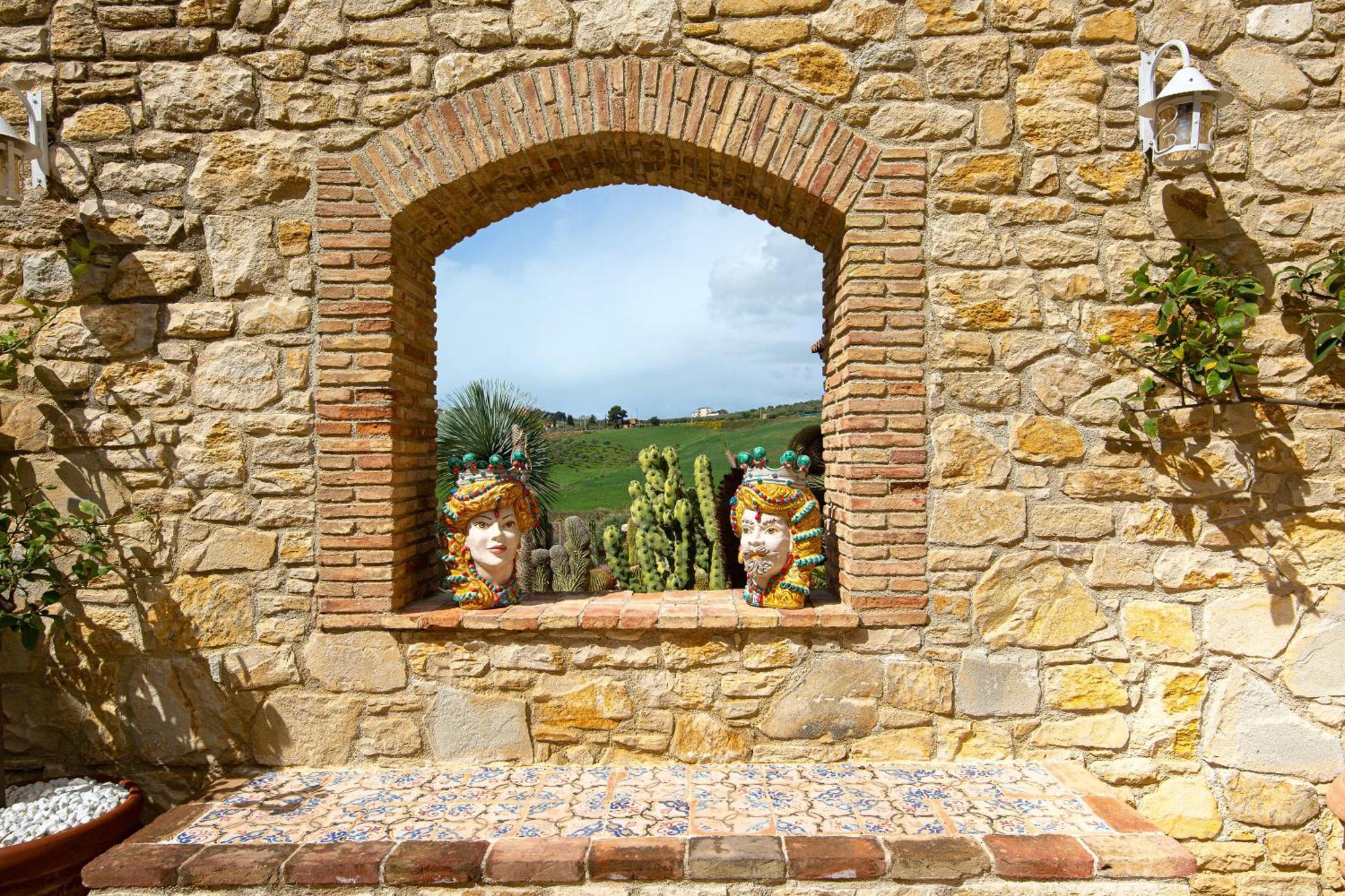 Relais Garden Cactus B&B Favara Kültér fotó